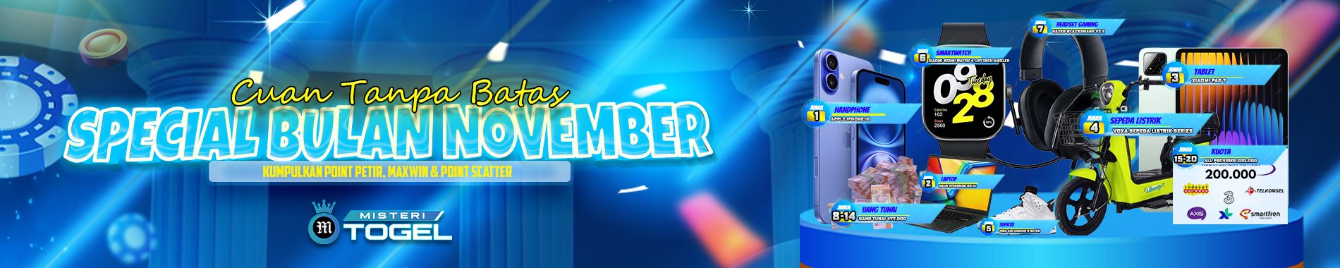 MISTERITOGEL - SPESIAL NOVEMBER 2025 PROMO!